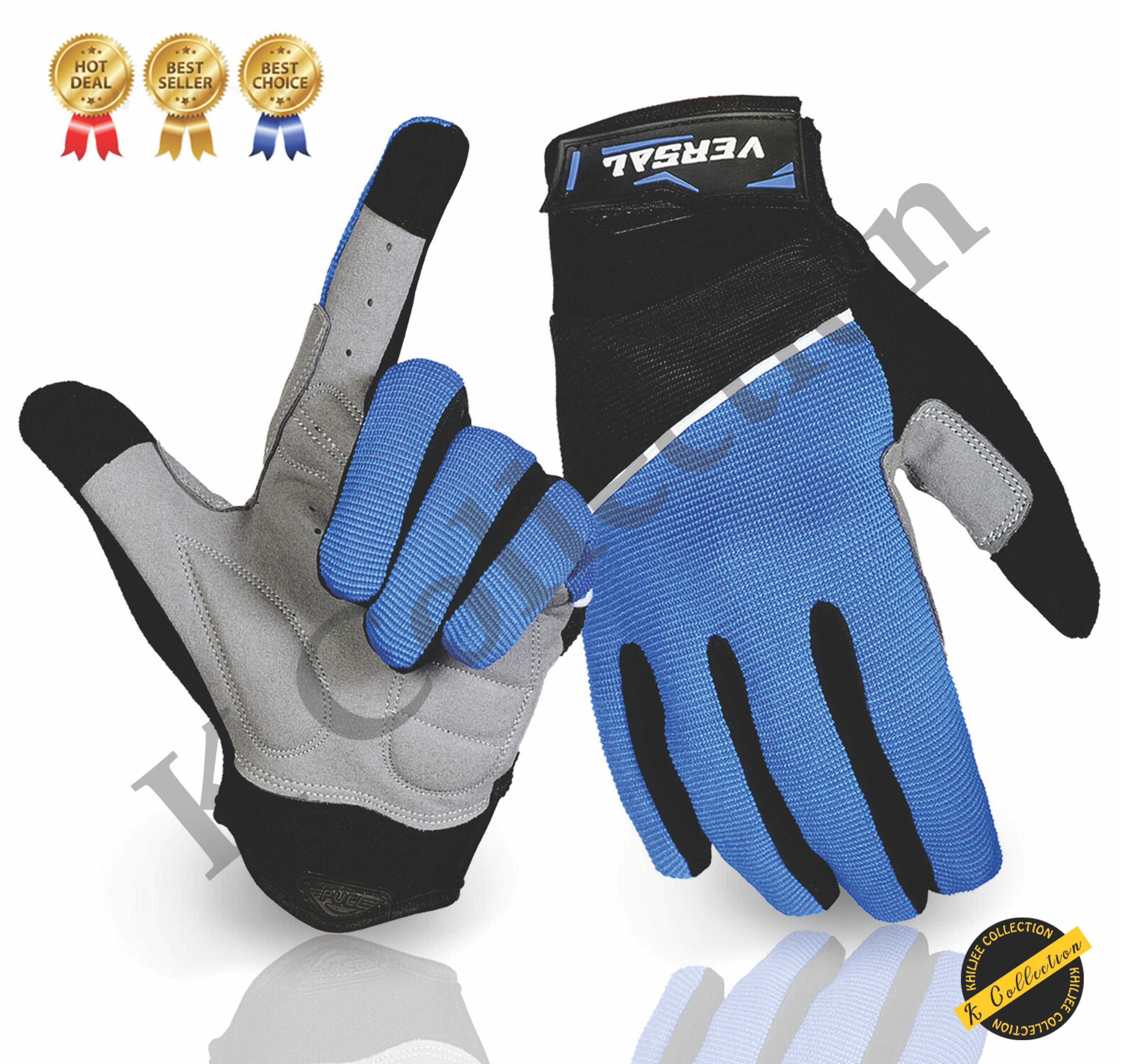Mountain Bike Bicycle Cycling Full Finger Gloves BMX MTB Riding Touchscreen