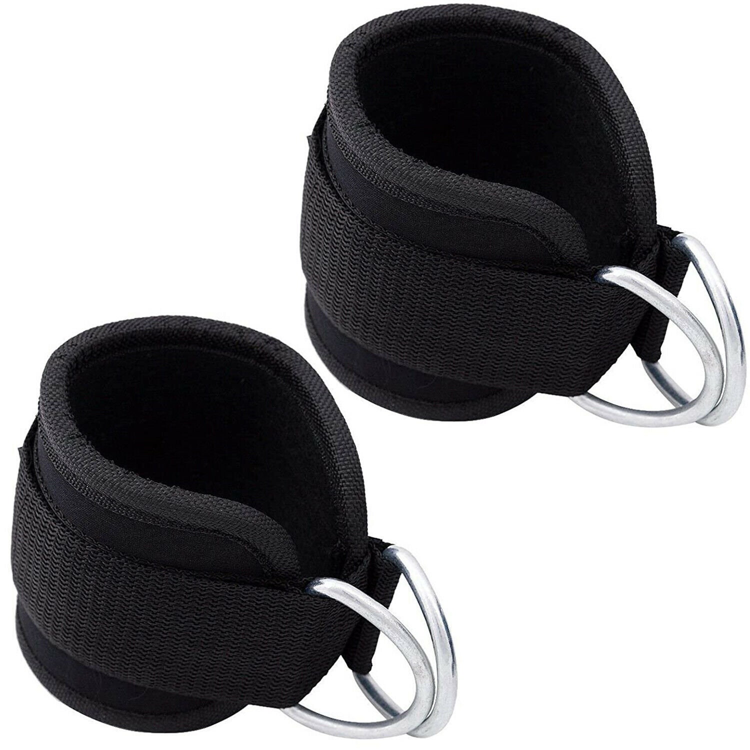 Cintura Powerlifting Cavigliere Per Palestra Con Anello A D - Per Attacco A Cavi E Pulegge, Esercizi Per Gambe E Sollevamento Pesi Cavigliere YNR Per - Foto 9