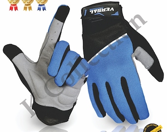 Mountain Bike Bicycle Cycling Full Finger Gloves BMX MTB Riding Touchscreen