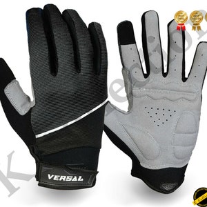 Mountain Bike Bicycle Cycling Full Finger Gloves BMX MTB Riding Touchscreen
