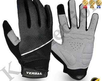 Mountain Bike Bicycle Cycling Full Finger Gloves BMX MTB Riding Touchscreen