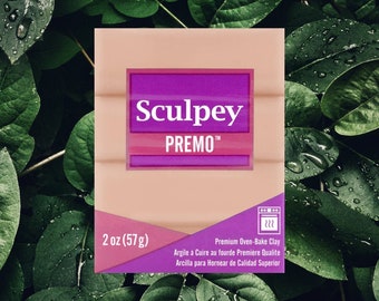 Sculpey Premo Beige 57g - 2oz, oven-bake polymer clay