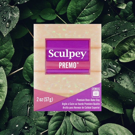 Sculpey Premo Opal 57g 2oz, Oven-bake Polymer Clay 