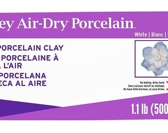 Sculpey Air Dry Porcelain Clay  White 500gr AD3350