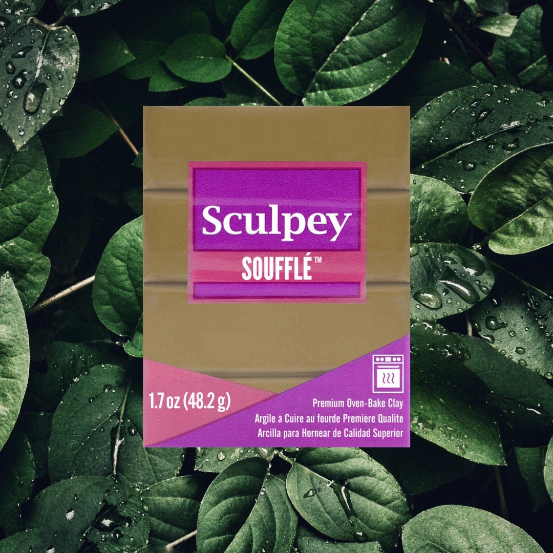 Sculpey Souffle Late, 48g 1.7oz, Oven-bake Polymer Clay 