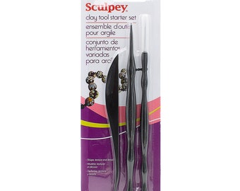 Sculpey Clay Tool Starter Set, lot de 3