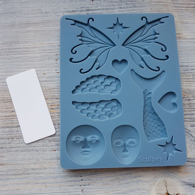 Sculpey Silicone Oven Safe Mold Whimsy Etsy