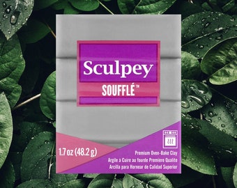 Sculpey Souffle  Concrete 48g - 1.7oz, oven-bake polymer clay