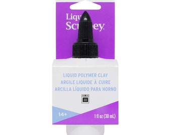 Liquid Sculpey White 30ml - 1fl oz, Liquid oven-bake polymer clay