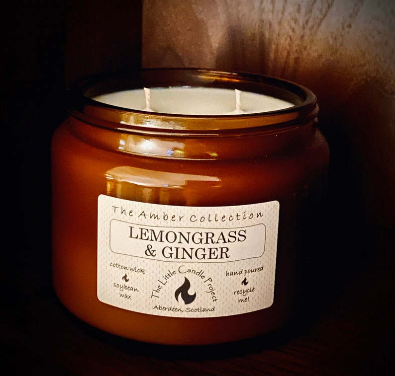 ARABIC OUD Amber Jar 100 Soy Candle Made in Scotland Etsy UK