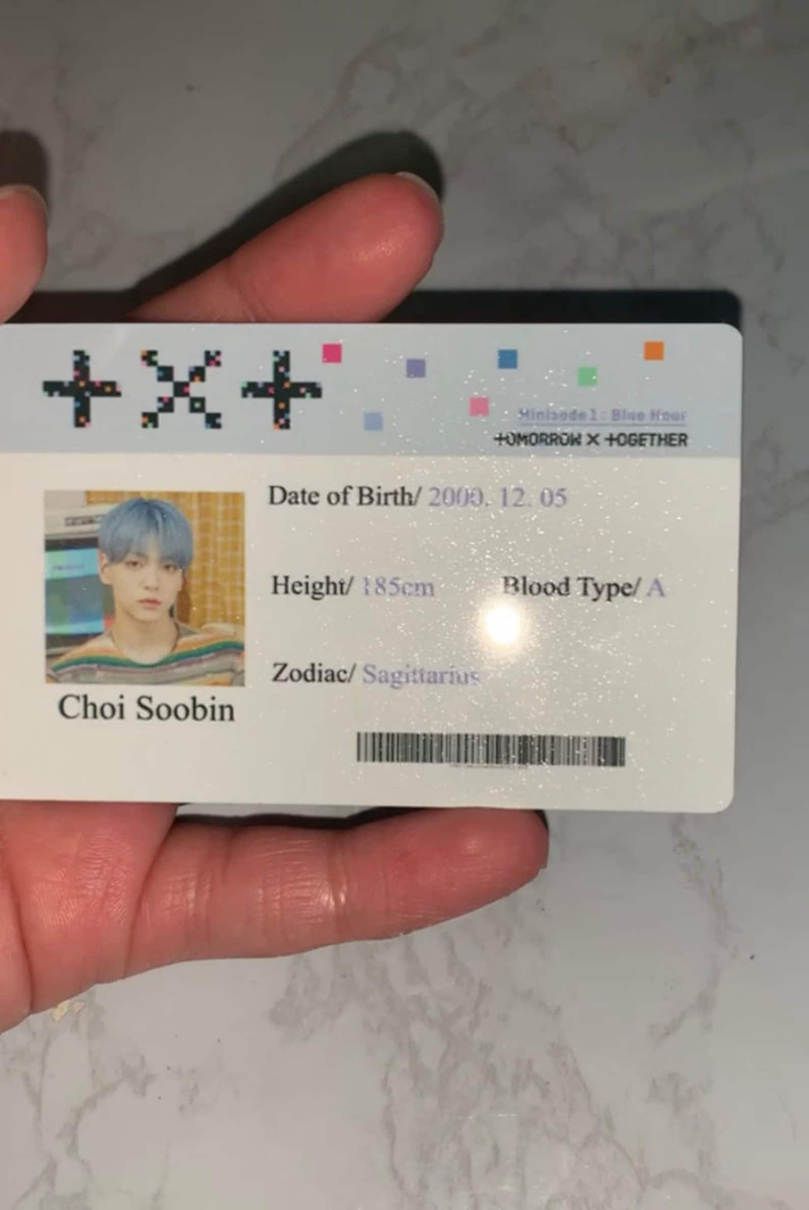 Kpop Id Card