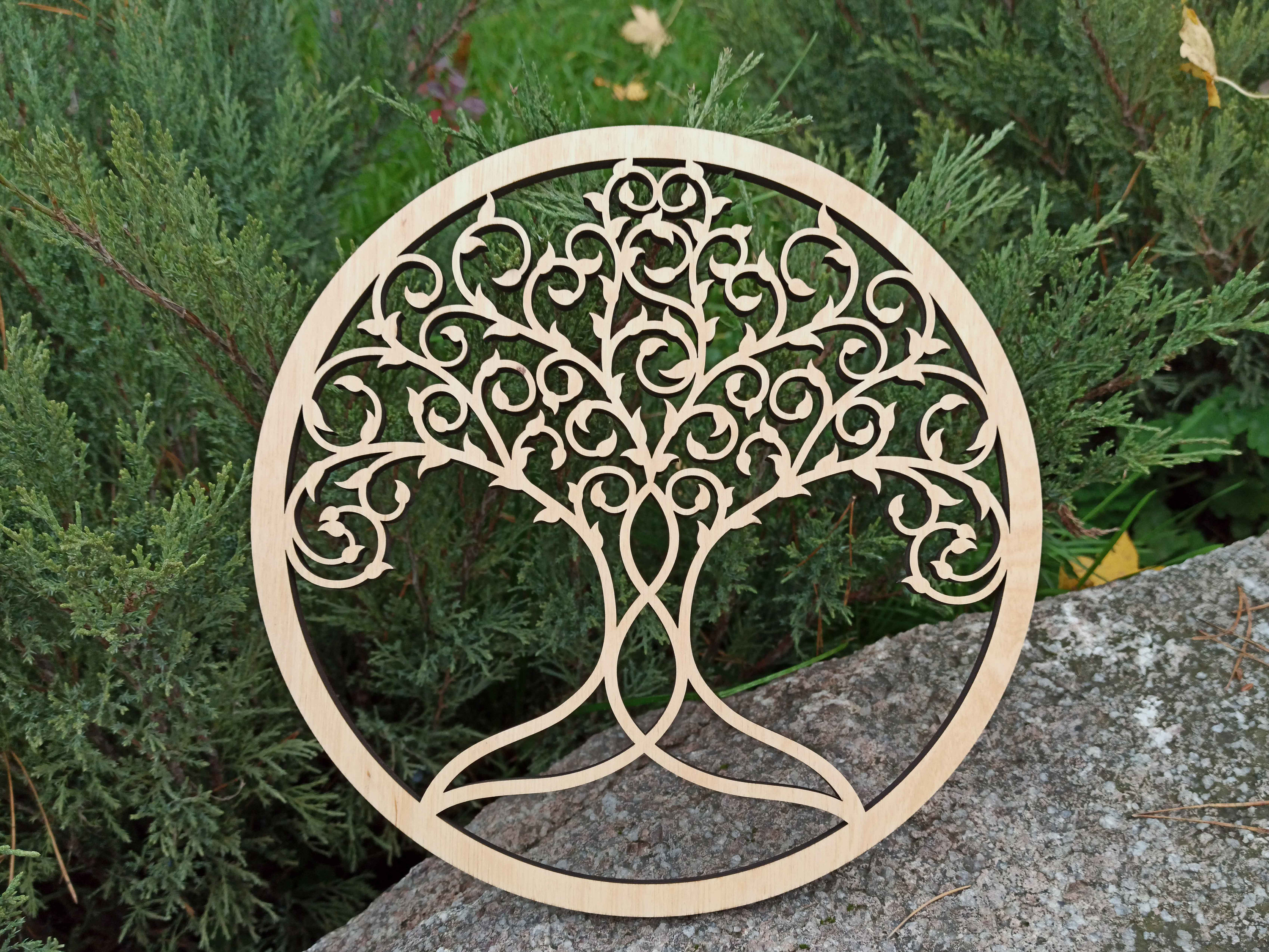 Family tree wood wall decor Tree of Life Wall Decor Celtic Etsy
