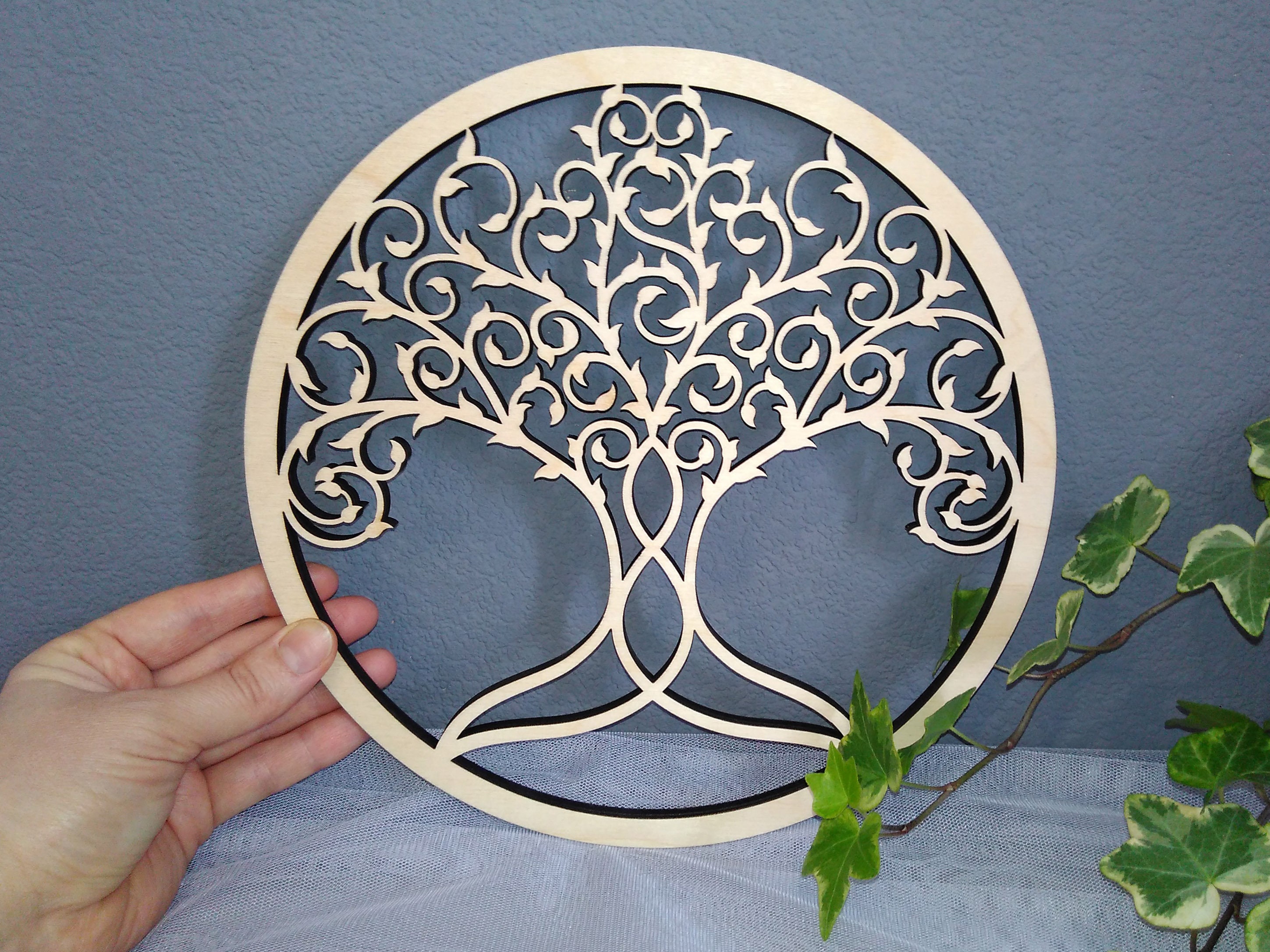 Family tree wood wall decor Tree of Life Wall Decor Celtic Etsy