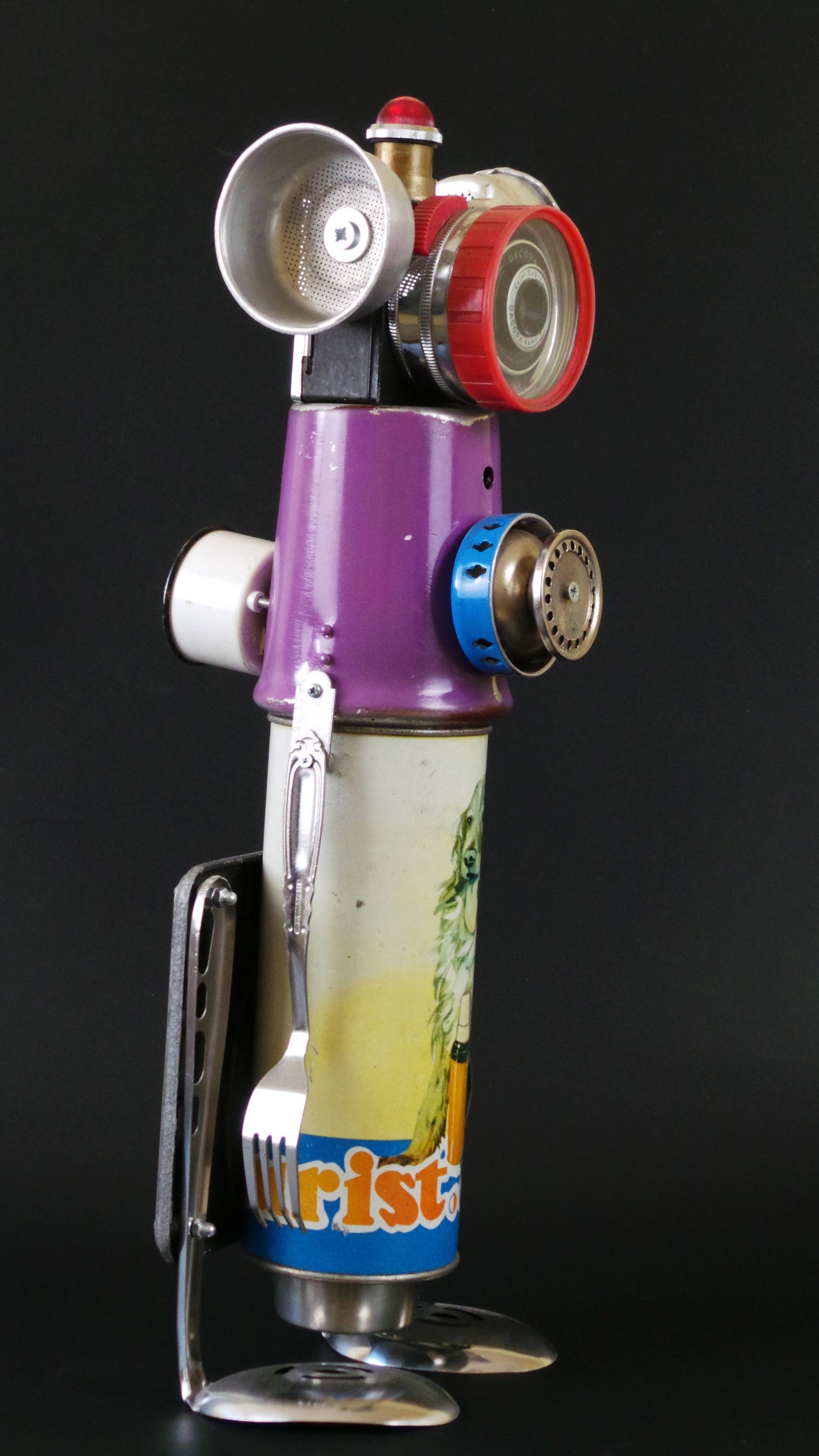 Schrott Kunst Steampunk Assemblage große Roboter Betty | Etsy