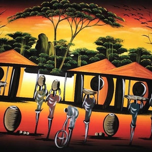 African canvas