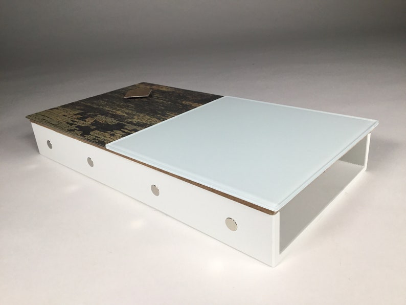 Wall Memo Board Wall Organizer Key Hanger Mail Etsy