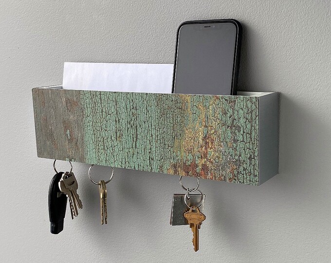 Letter and Key Holder - Etsy