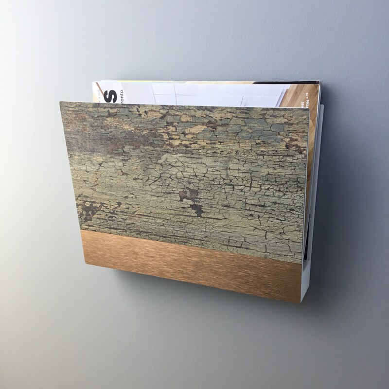 Wall Magazine Rack - Etsy