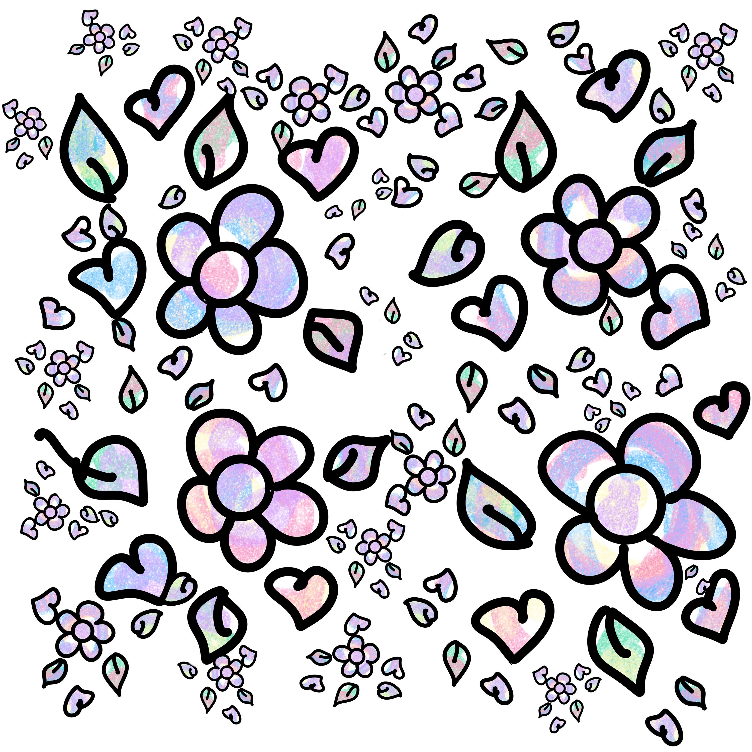 Cute Pastel Overlays, Seamless Paper Etsy