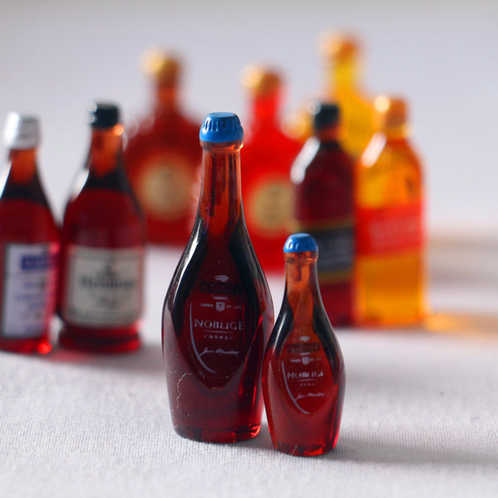 Miniature drink bottles beer alcohol whisky soft drink Etsy