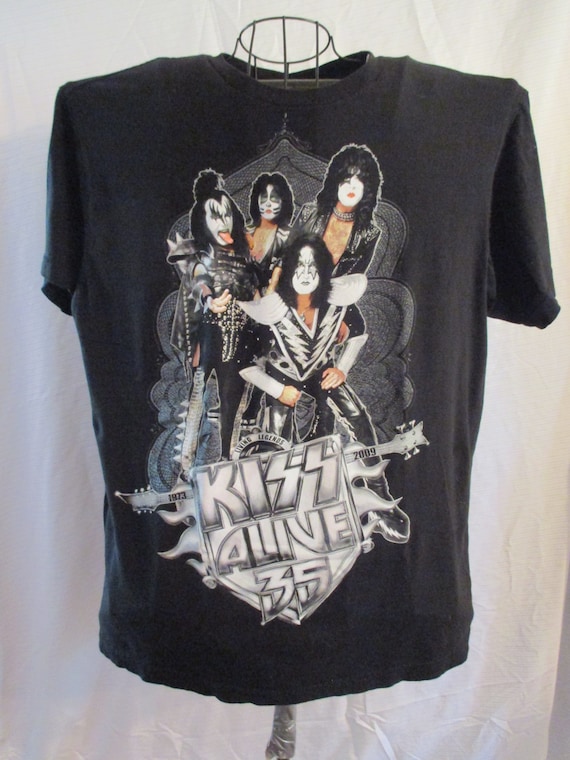Kiss-Alive-35 Anniversary-Size Large-Like New