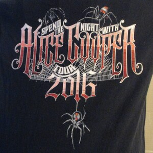 Alice Cooper-Spend the Night with Alice Cooper-Women's Size Small image 7