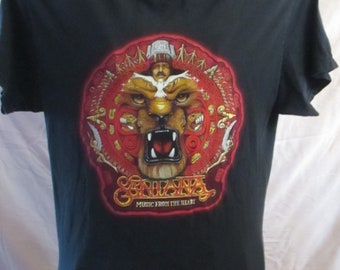 Vintage 1970's SANTANA Tour T-shirt 1979 RARE Short Sleeve
