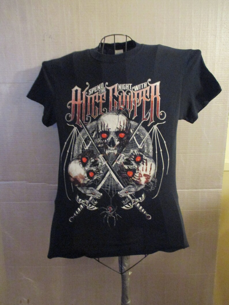 Alice Cooper-Spend the Night with Alice Cooper-Women's Size Small image 4