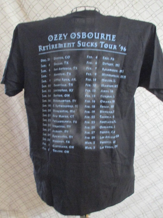 Ozzy Osborne-Retirement Sucks Tour 1996 - image 3