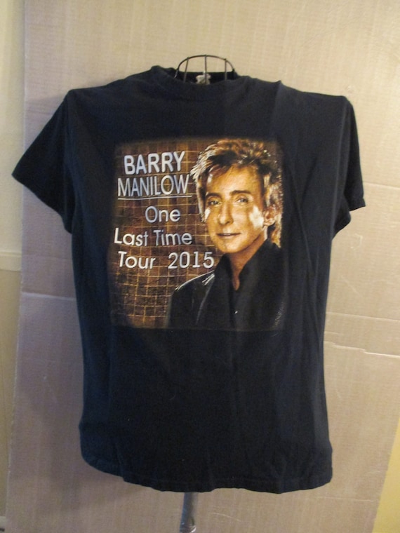 Barry Manilow-One Last Time Tour 2015-Size Extra L