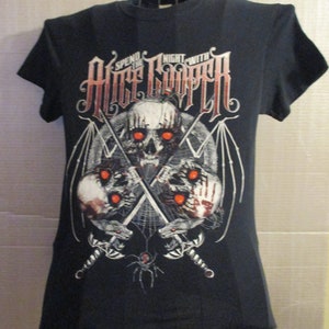 Alice Cooper-Spend the Night with Alice Cooper-Women's Size Small image 1