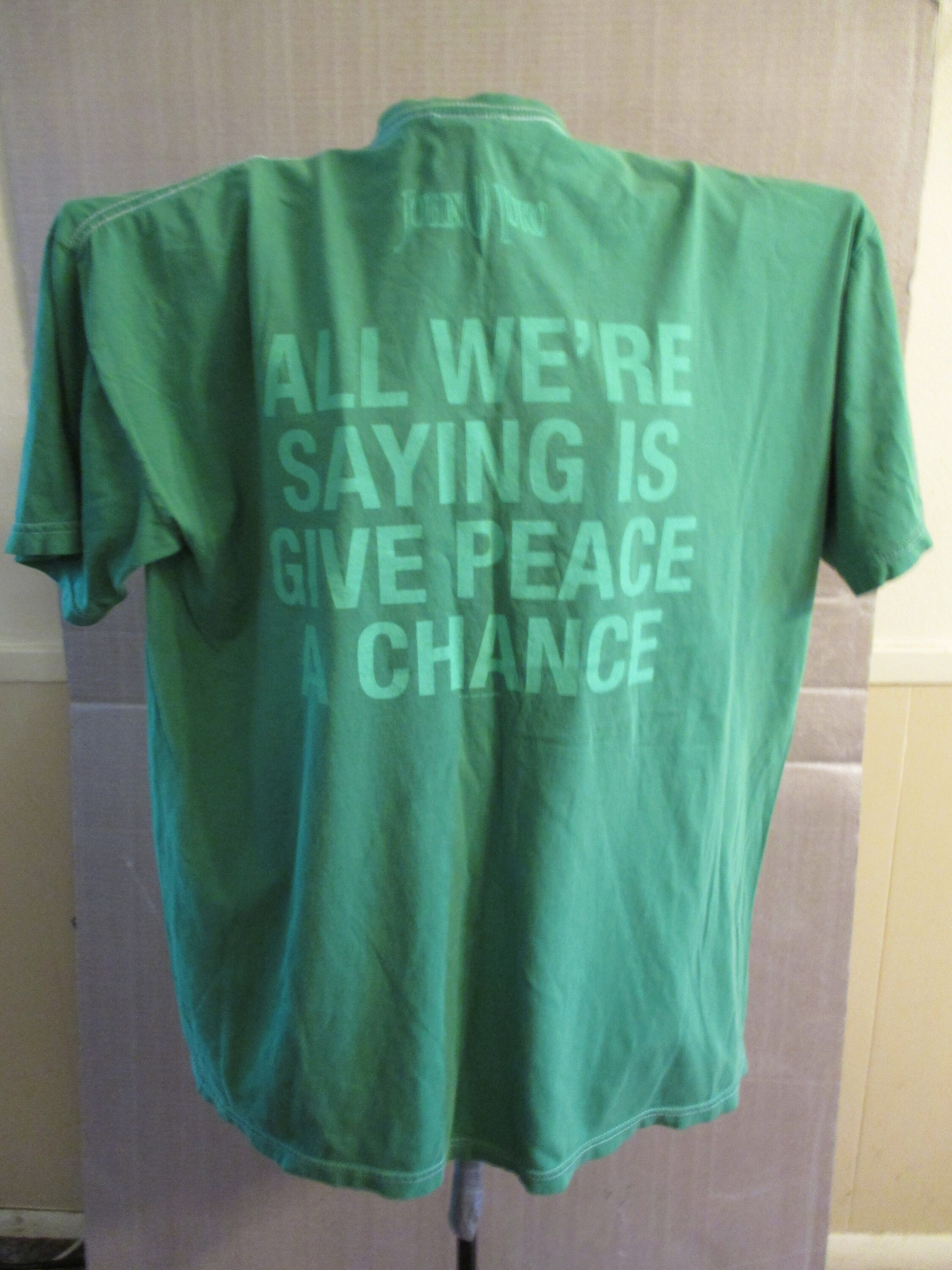 john lennon give peace a chance t shirt