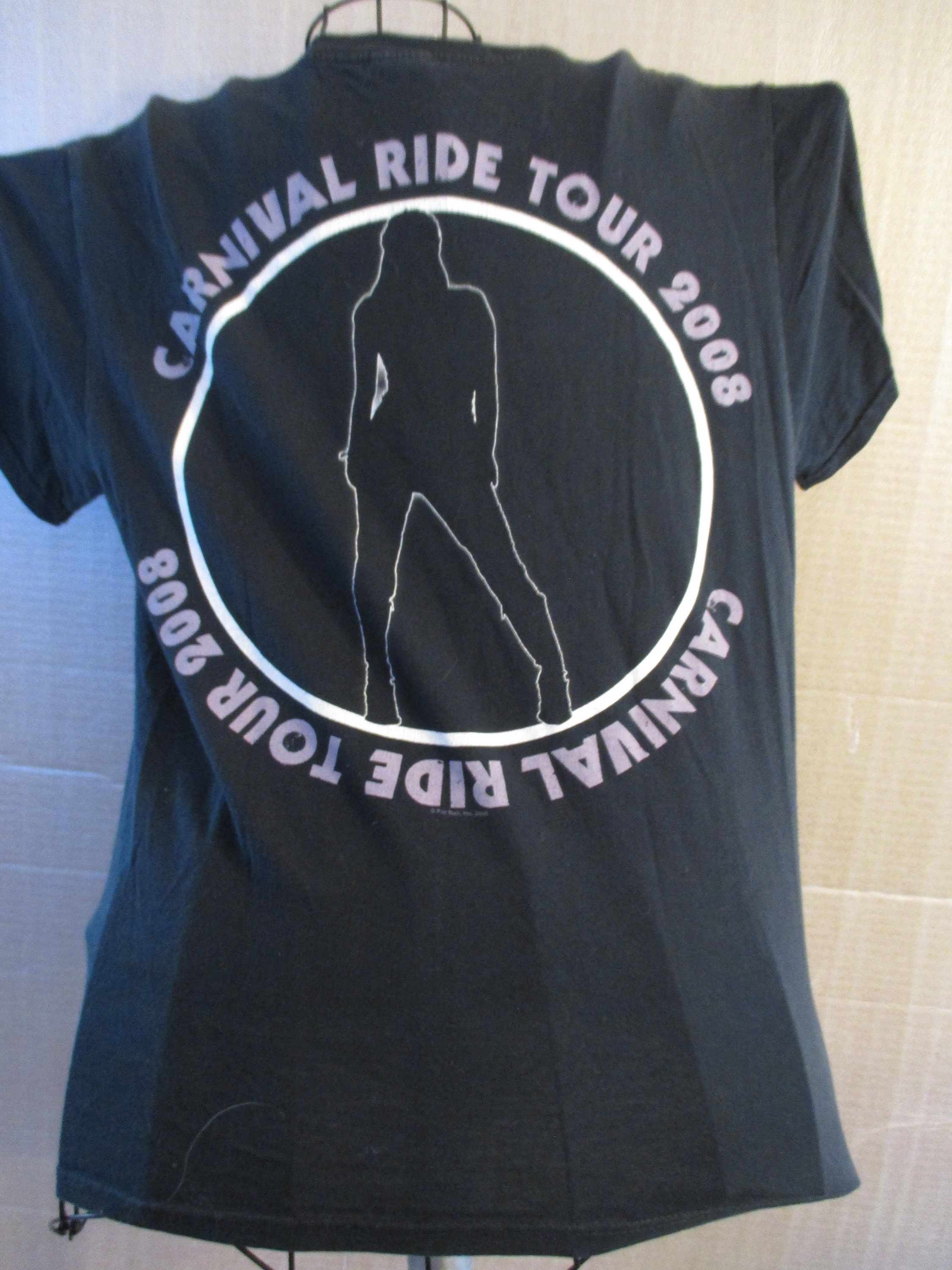 Carrie Underwood-Carnival Ride Tour 2008 Shirt sold by Dorey Betrothal