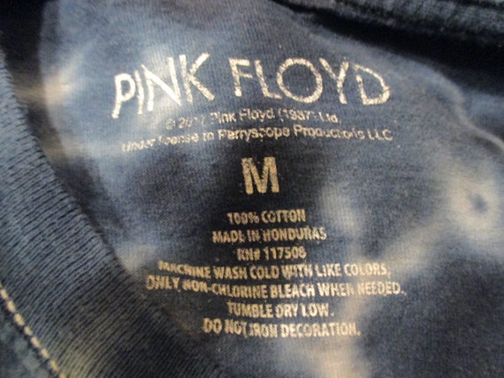 Pink Floyd-Pink Floyd Label-Tie Dye Shirt-Size Me… - image 5