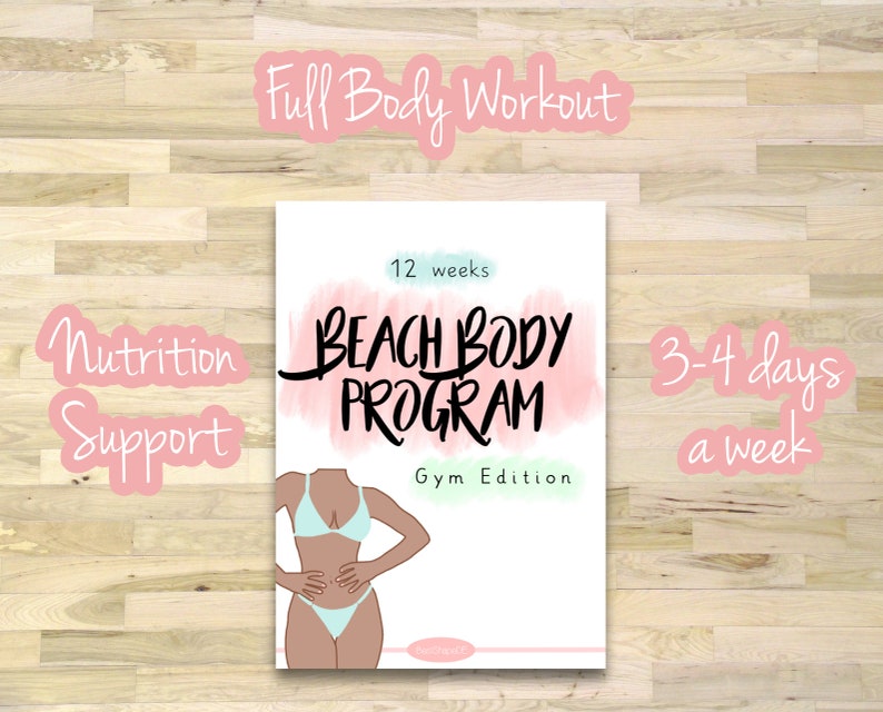 12 Week Gym Workout Program 3 4 Days A Week 12 Week Gym Workout Program 3 4 Days A Week