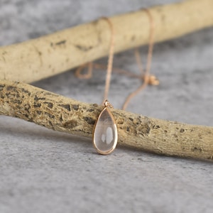 Rose Quartz Necklace, Rose Quartz Jewelry, Bridesmaid Gift, Pink Quartz Necklace silver, Birthday Gift Ideas for Her, Christmas Gift for Mom
