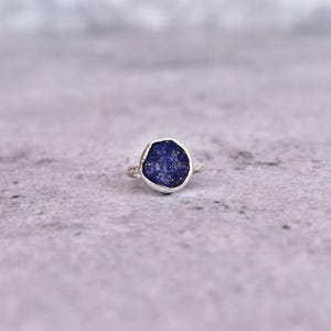 Echter Lapislazuli Ring* Lapis Lazuli Ring* Handgemachter Sterling Silber Ring für Frauen* Handgemachter Lapis Lazuli Ring* Brautjungfer Schmuck* Geschenkidee