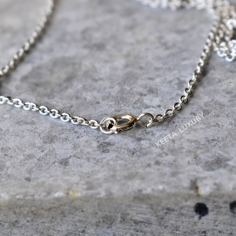 Raw Labradorite Necklace, Raw Stone Necklace, Raw crystal necklace, Birthstone Necklace, Gold Necklace, Raw Crystal Pendants, gift for her image 3