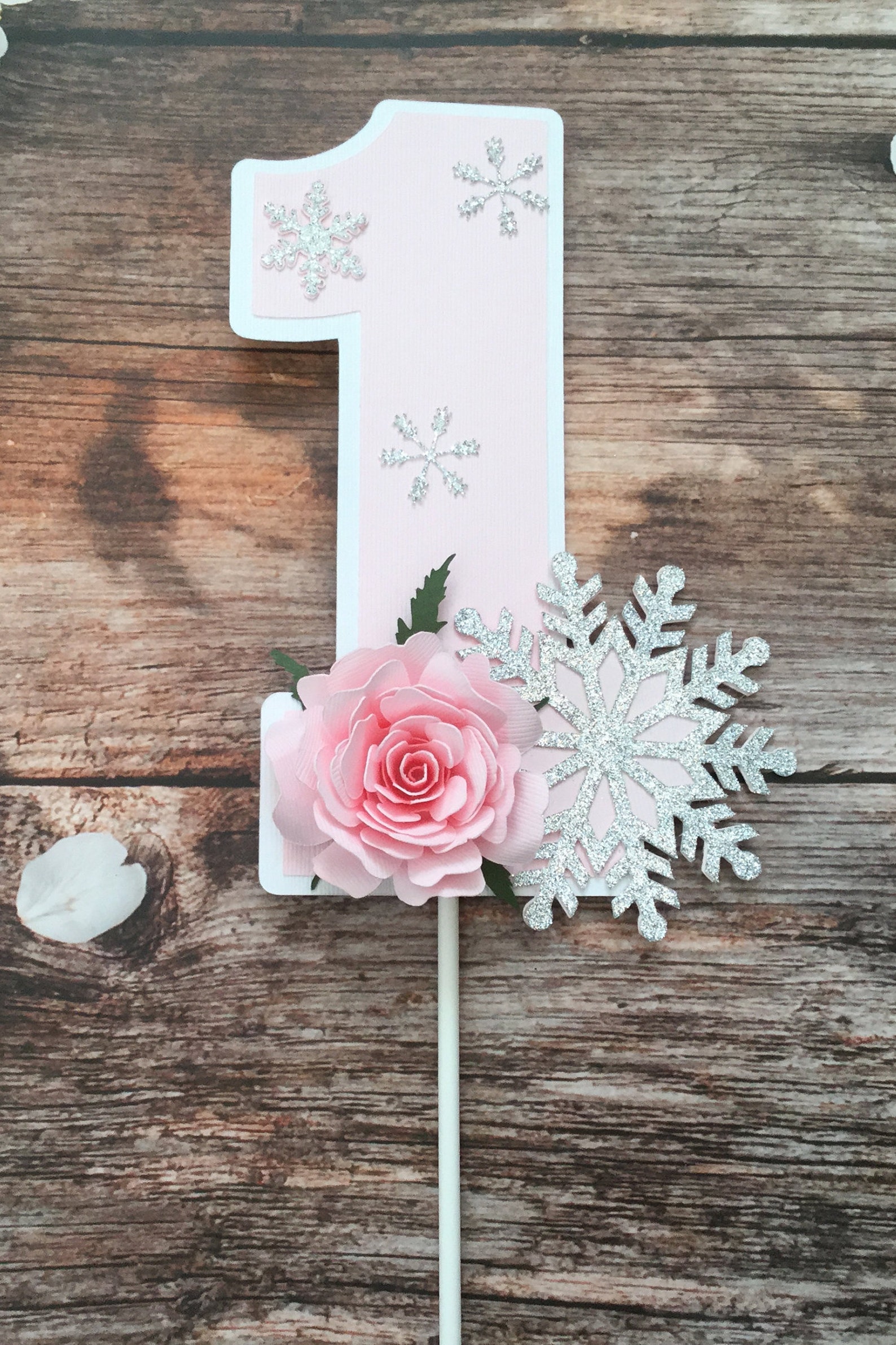 Download Winter onederland cake topper snowflake cake topper winter | Etsy