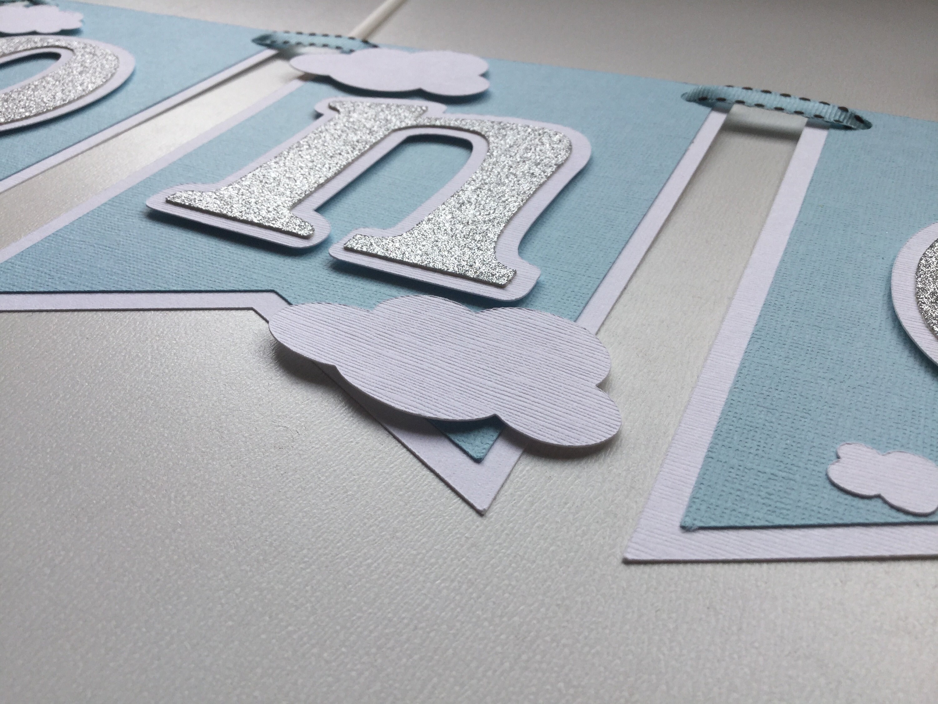 High Chair One Bannerblue Topper Banner High Chair Banner | Etsy Canada