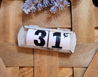 Vintage Store Price Tag, Vintage Halloween decor, 31 Price Stake, Vintage Market Grocery, General Store, Collectible advertising