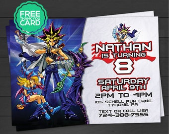 Yugioh printable Etsy graphic relating to Printable Yugioh Card titled Yugioh printable Etsy
