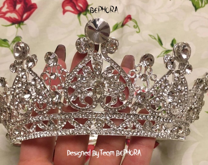 BEPHORA Handmade Silver Gold 2022 Bride Luxury Queen Tiaras and Crowns Women Pageant Prom Diadem Ornaments Wedding Hair Jewelry Accessories