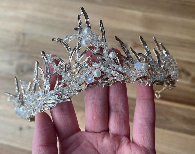 BEPHORA Handmade Bride Headdress Luxury 2023 Queen Tiaras and Crowns Women Pageant Prom Diadem Ornaments Wedding Hair Jewelry Accessories