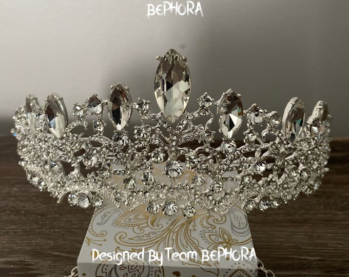 BEPHORA Handmade Fashion Princess 2022 New Color Silver Headwear Bride Headdress Girls Queen Luxury Crowns Women Pageant Hair Jewelry