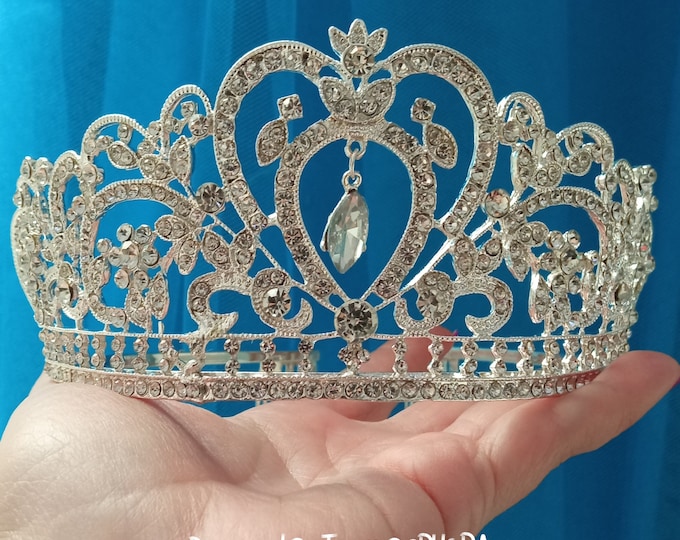 BEPHORA Handmade Gorgeous Silver Jewelry 2022 Hairbands Diadem Crystal Royal Queen Tiaras and Crowns Women Pageant Wedding Hair Accessories