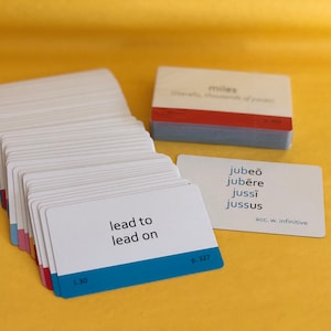 Défi 1 *module complémentaire* Cartes à jouer Henle latines avec code couleur