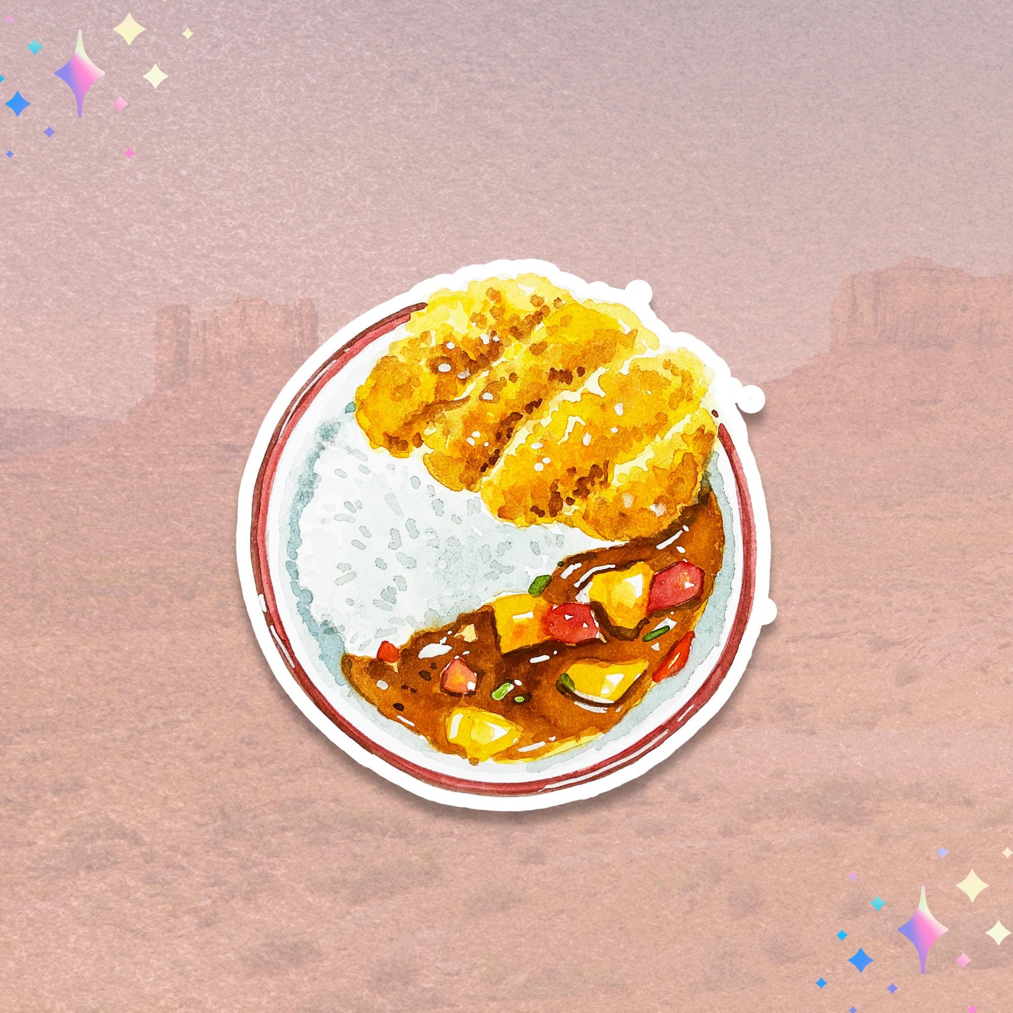 Katsu Sticker - Etsy