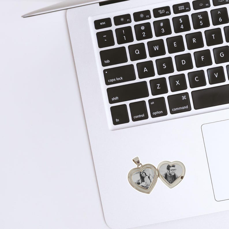 Key Locket Sticker Personalized Locket Sticker With Photo | Custom Couple Keepsake ...