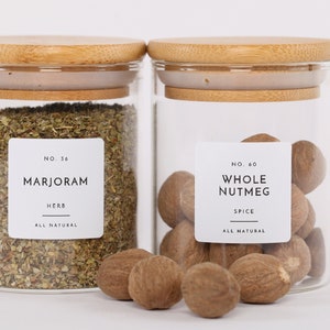 Custom-Made Personalisation Available - Herb and Spice Selections